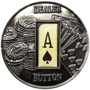 Palau, 1 Dollar (Dealer button) 2008