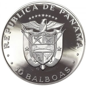 Panama, 10 Balboas 1982