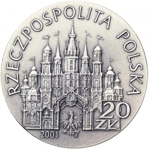 Poland, 20 Zlotych 2001