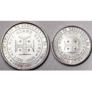 Portugal, Carlos I, Lot 2 pcs.