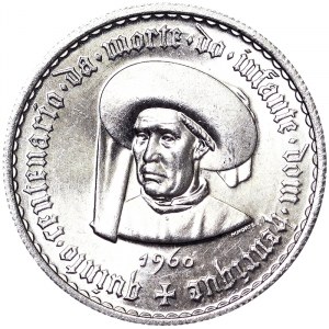 Portugal, 5 Escudos 1960