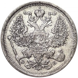 Russia, Nicholas II, 20 Kopeks 1907