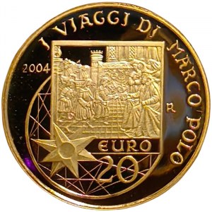 San Marino, 20 Euro 2004, Rome