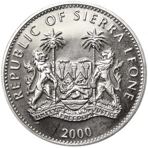 Sierra Leone, 1 Dollar 2000