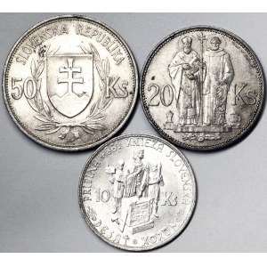 Slovakia, Lot 3 pcs.