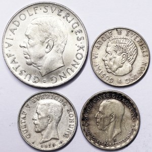 Sweden, Lot 4 pcs.