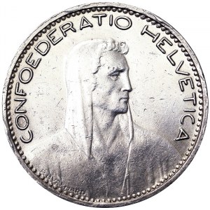 Switzerland, 5 Francs 1923, Bern