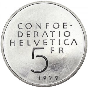 Switzerland, 5 Francs 1979, Bern