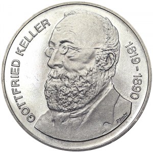 Switzerland, 5 Francs 1990, Bern