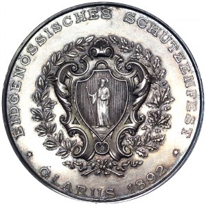 Switzerland, Medal 1892