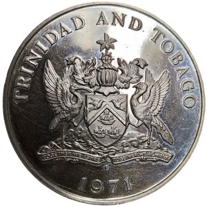 Trinidad and Tobago, 5 Dollars 1971