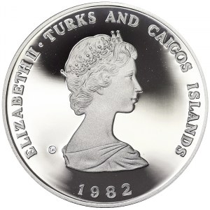 Turks & Caicos Islands, Elizabeth II, 10 Crowns 1982