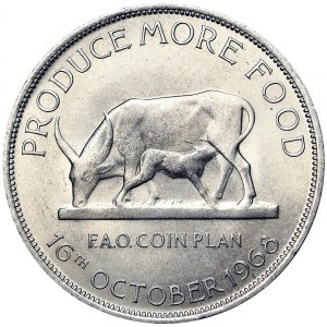 Uganda, 5 Shillings 1968