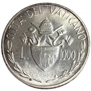 Vatican City, Giovanni Paolo II, 1.000 Lire 1982, Rome