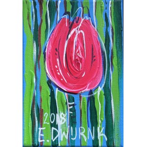 Edward Dwurnik (1943 - 2018), Tulip, 2018