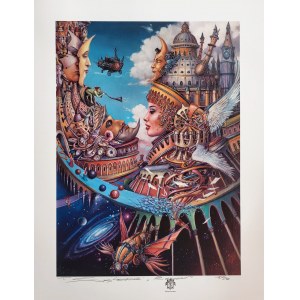 Tomasz Sętowski (ur.1961), Beyond, inkografia, 2023
