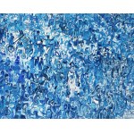Edward Dwurnik (1943 - 2018), Blue pogo in blue Jarocin, inkography, (edition 19/20), 2012