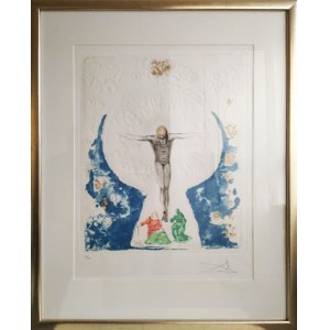 Salvador Dali (1904 - 1989), L'Hostie, litografia, 1961