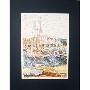 Serge MENDJISKY, (1929-2017), Port Grimaud II