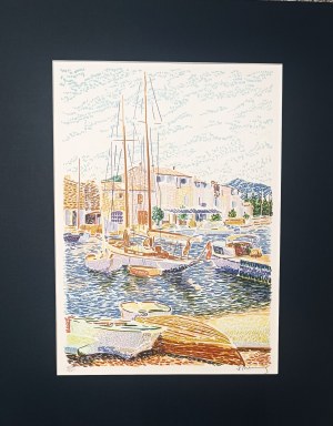 Serge MENDJISKY, (1929-2017), Port Grimaud II