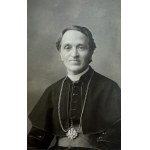 Fotografia kartonikowa CDV - Władysław Bandurski - Kapelan Legionów Polski - Juliusz Mien Kraków [autograf, Legiony, kapelan, Virtuti Militari]