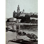 Wawel od strony Wisły - Widok przedwojennego Krakowa - Drezno 1901