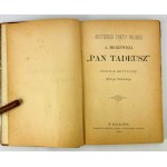 MICKIEWICZ Adam - Pan Tadeusz - Krakow 1894