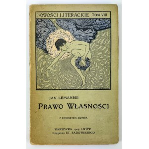LEMAŃSKI Jan - Eigentumsrecht - Lviv 1909