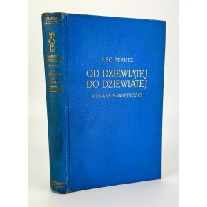 PERUTZ Leo - Od dziewiątej do dziewiątej - Warszawa 1930