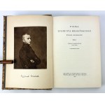 KRASIŃSKI Zygmunt - Pisma - Wydanie jubileuszowe - Kraków 1912