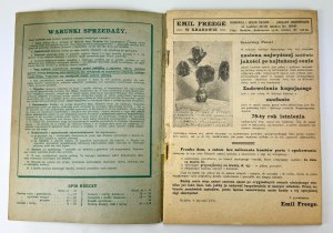 FREEGE Emil - Breeding and storage of seeds - Horticultural establishments - Krakow 1934