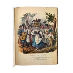 ZIENKOWICZ Leon - Les Costumes Peuple Polonais - Paris 1841 [folk costumes of Poles, set, very rare].