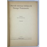 ZACHARJASZ Jan - Obrazki niewiast biblijnych Starego Testamentu - Cieszyn 1934