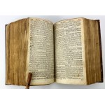 Biblia Święta jest to wszystko Pismo Święte Starego i Nowego Przymierza - Królewiec 1779 [Biblia Gdańska, starodruk]