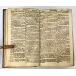 Biblia Święta jest to wszystko Pismo Święte Starego i Nowego Przymierza - Królewiec 1779 [Biblia Gdańska, starodruk]
