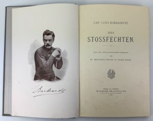 BARBASETTI Luigi - Das Stossfechten - Fencing - Vienna 1900