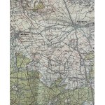 Mapa - Woźniki - Koziegłowy - Wojskowy Instytut Geograficzny - Warszawa 1934
