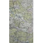 Mapa - Woźniki - Koziegłowy - Wojskowy Instytut Geograficzny - Warszawa 1934