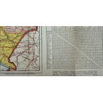 Mapa Polski - Podział administracyjny RP - Kraków 1949