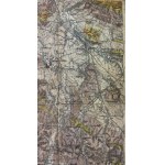 Mapa - Dukla - Krosno - Císařský vojenský geografický úřad
