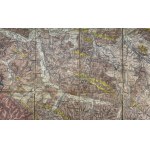 Mapa - Dukla - Krosno - Císařský vojenský geografický úřad