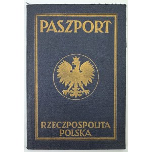 PASZPORT II Rzeczpospolita - Adolfina Zaar - Cieszyn 1932