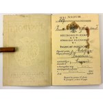 PASZPORT II Rzeczpospolita - Adolfina Zaar - Cieszyn 1932