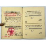 PASZPORT II Rzeczpospolita - Adolfina Zaar - Cieszyn 1932