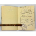 PASZPORT II Rzeczpospolita - Adolfina Zaar - Cieszyn 1932
