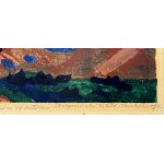 RZEGOCIŃSKI Witold (1883-1969) - Tatry Świnica - Drzeworyt, gwasz - Kraków 1934