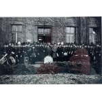 Fotografia - Przedwojenna Orkiestra Górnicza - Polska lata 30 XX w. [Barbórka, instrumenty]