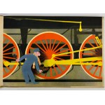 TUWIM Julian - La Locomotive - Lokomotywa - Rzepka - Ptasie Radio - Po francusku - Paryż 1938 [wydanie pierwsze, polski druk]