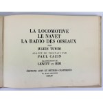 TUWIM Julian - La Locomotive - Lokomotywa - Rzepka - Ptasie Radio - Po francusku - Paryż 1938 [wydanie pierwsze, polski druk]