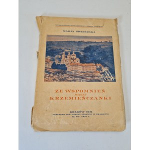 Marja ŚWIDERSKA - From the Memories of a Little Girl from Krzemień